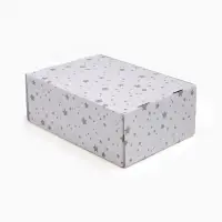 Коробка самосборная универсальная &laquo;Звёздочка&raquo;, размер 26.5&times;19&times;10 см, микрогофра