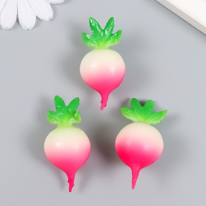 Декор для творчества PVC Декор для творчества PVC "Редиска" 5,3х2,5х2,3 см