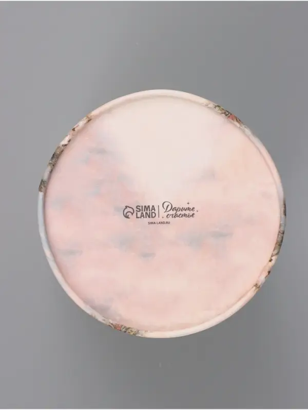 Коробка подарочная круглая &laquo;Счастья в Новом году&raquo;, 12&times;16 см