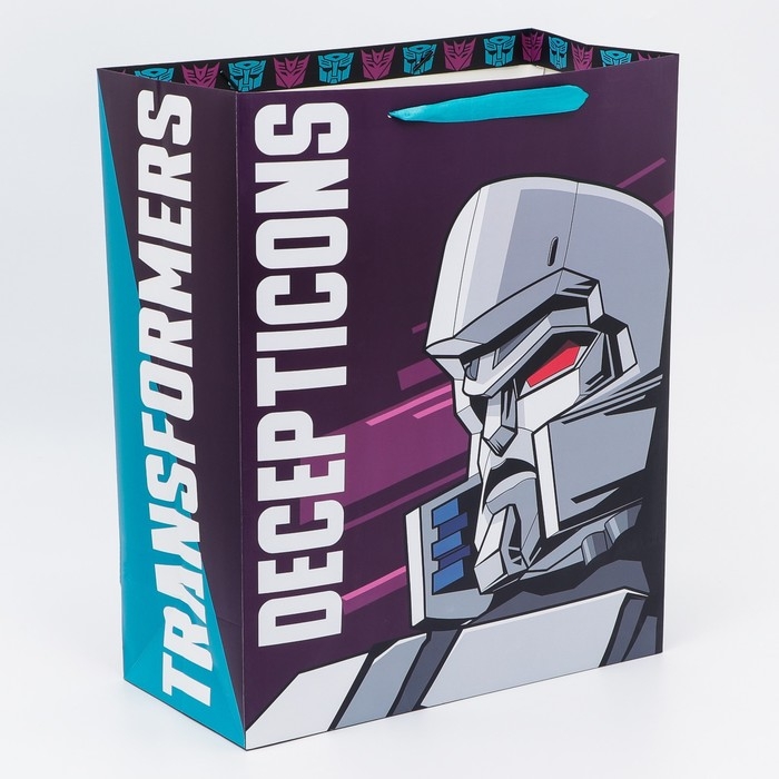 Пакет подарочный «Автоботы»,40х49х19 см, упаковка, Трансформеры