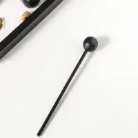 Сад Дзен "Будда в кремовом у гонга" песок+камни+аромапалочки 13,2х15х16 см