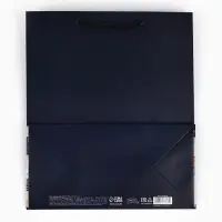 Пакет подарочный ламинированный, упаковка, &laquo;Ты лучший&raquo;, ML 23&times;27&times;11.5 см, цвет МИКС