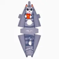 Коробка складная с окном «Котёнок», 6 х 12 х 3.5 см