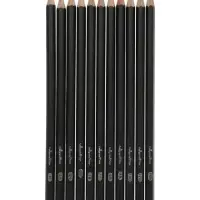 Набор карандашей чернографитных, 11 штук (14 В, 12 В, 10 В, 8 В, 6 В, 5 В, 4 В, 3 В, Н, 2Н, 4Н)