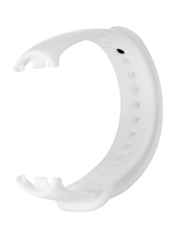 Ремешок Luazon для фитнес-браслета Mi Band 8, белый Ремешок Luazon для фитнес-браслета Mi Band 8, белый