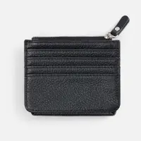 Картхолдер на молнии Unison, черный Картхолдер на молнии Unison, черный