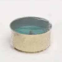 Ароматическая свеча уличная антимоскитная, 10&times;4.5 см, 120 г, 6 ч, хвоя, зелёный