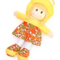 Мягкая игрушка &laquo;Кукла&raquo;, в шляпке и платьишке, цвет МИКС