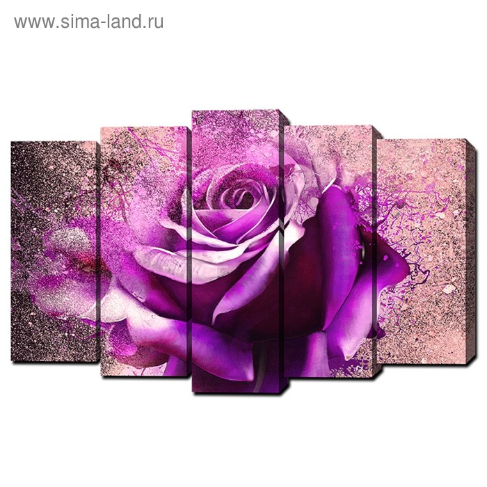 Картина модульная на подрамнике  Картина модульная на подрамнике "Мираж" 2шт-21*54; 2шт-21*61; 1шт-21*68см 105*68см