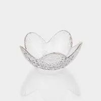 Салатник фигурный &laquo;Цветок&raquo;, 150 мл, 12&times;5 см, стекло