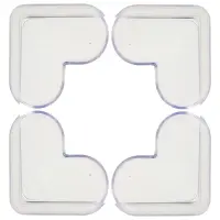 Накладки на углы тм VETTA, треугольные, 4 шт, ПВХ, 4см,&nbsp; 2 дизайна