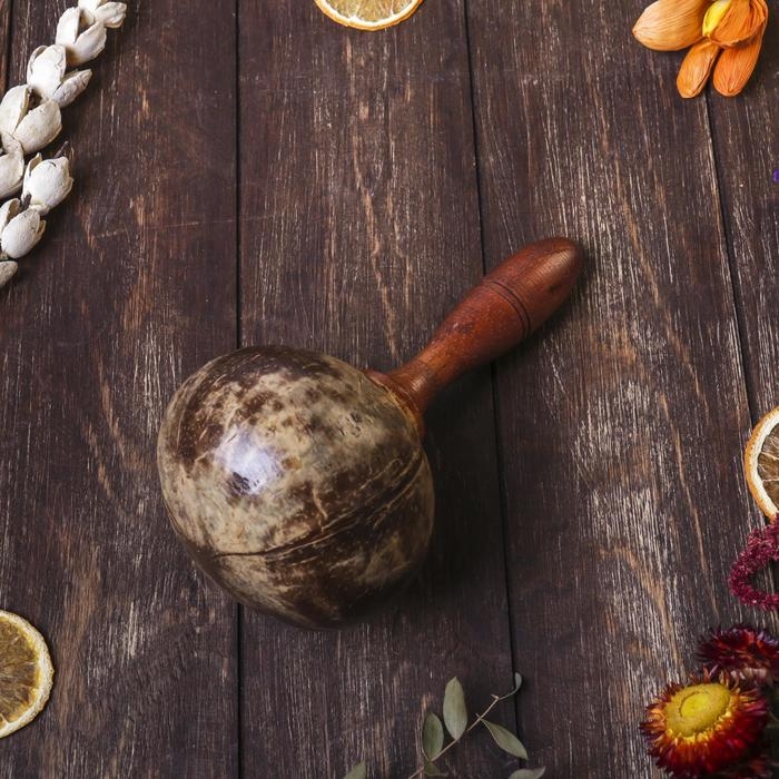 Сувенирный музыкальный инструмент «Маракас», 10×10×20 см, МИКС Сувенирный музыкальный инструмент «Маракас», 10×10×20 см, МИКС