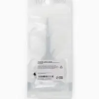 Ножницы маникюрные, прямые, узкие, 9 см, чёрные