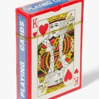 Карты игральные «Король», колода 54 шт., 5.7×8.7 см, красная рубашка