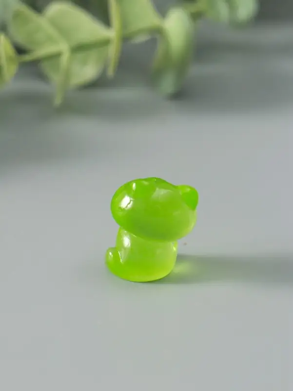 Сувенир эпоксидная смола флюоресцентный Сувенир эпоксидная смола флюоресцентный "Лягушата" набор 6 шт 3,2х2,5х2 см