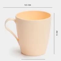 Кружка пластиковая &laquo;Нова&raquo;, 400 мл, d=8.5 см, h=9.5 см, МИКС