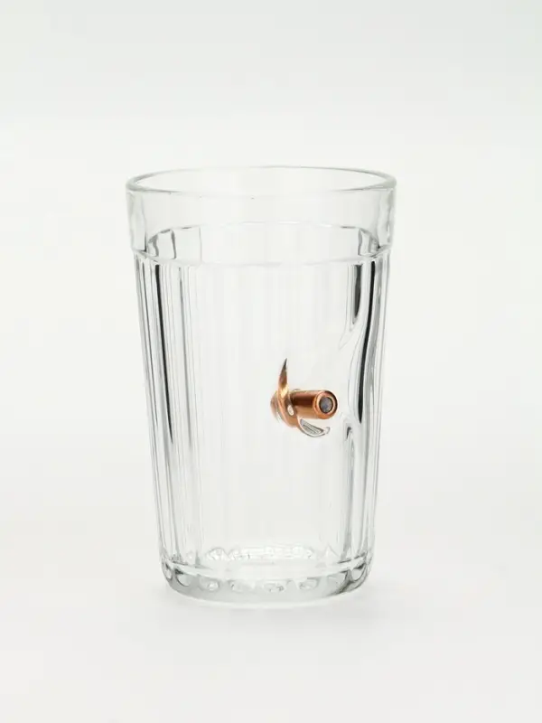 Стакан граненый с пулей &laquo;Непробиваемый&raquo;, 250 мл