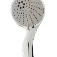 Лейка для душа ZEIN Z0013, большая, пластик, 3 режима, цвет хром