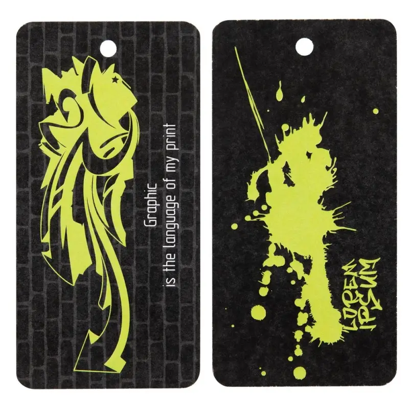 Этикетка картонная на заказ Carta, S Этикетка картонная на заказ Carta, S