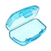 Набор футляров для зубных щёток тм VETTA, пластик, 3,5х2х2 см, 5 цветов