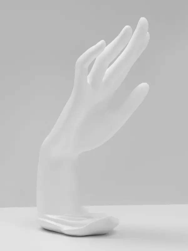 Подставка для украшений &laquo;QF. Рука&raquo;, 9&times;12&times;22 см, белая