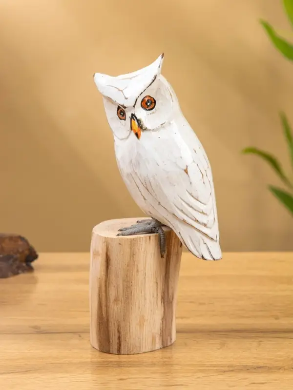 Cувенир &laquo;Совушка на пеньке&raquo;, 18 см, дерево