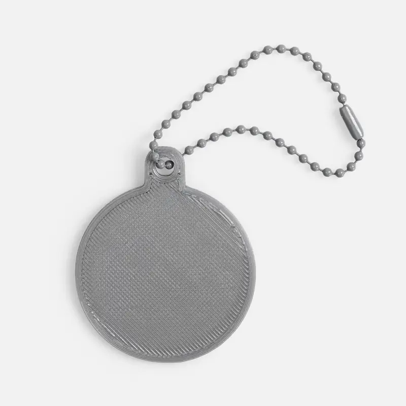 Подвеска Round, 3D-печать, серая