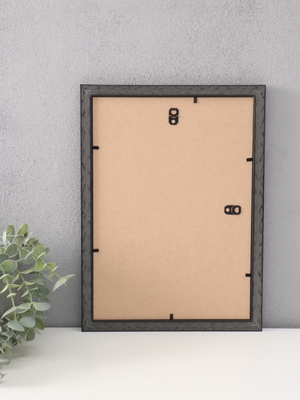 Фоторамка пластик Фоторамка пластик "МИРАМ" 21х29,7 см (A4), венге