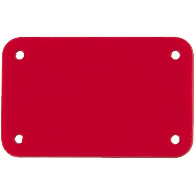 Лейбл из ПВХ Kreta, S, красный Лейбл из ПВХ Kreta, S, красный