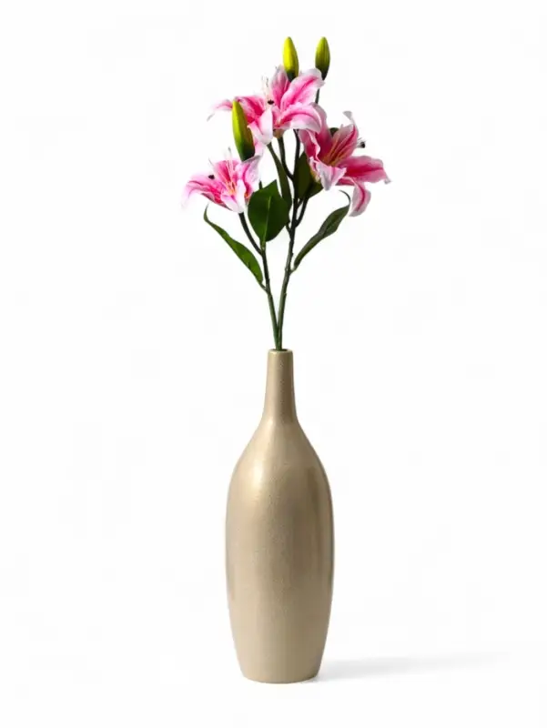 Цветы искусственные &laquo;Лилия галант&raquo;, h=66 см, d=13 см, розовые