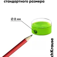 Точилка ErichKrause Universe Plus Reef, 1 отверстие, с контейнером, МИКС