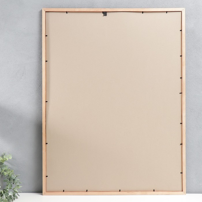 Фоторамка сосна с24 коричневая 60х80 см (пластиковый экран) Фоторамка сосна с24 коричневая 60х80 см (пластиковый экран)