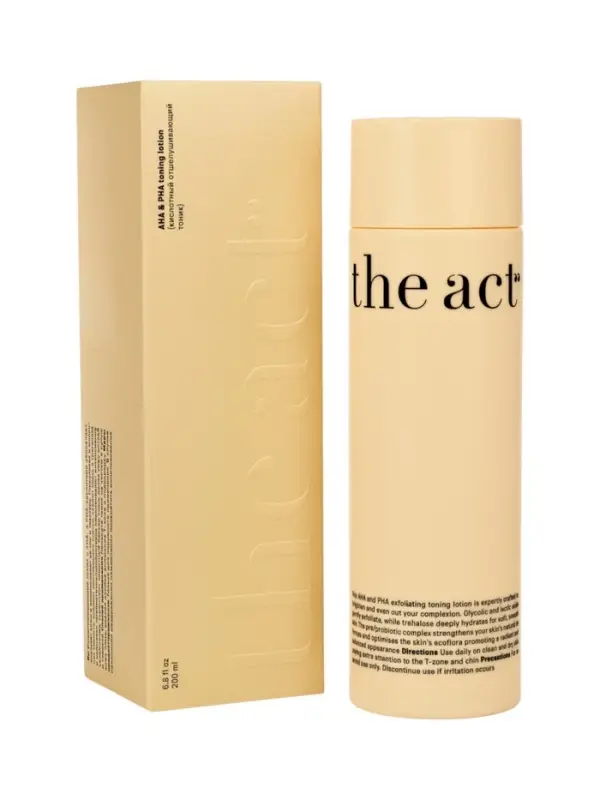 Тоник The Act кислотный, отшелушивающий, 200 мл