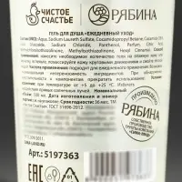 Гель для душа водка &laquo;Абсолютно лучший из лучших&raquo;, 500 мл, аромат &laquo;Свежесть&raquo;, Чистое счастье