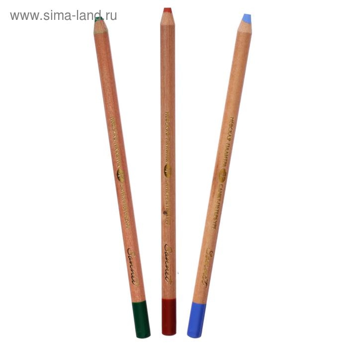 Пастель сухая в карандаше ЗХК  Пастель сухая в карандаше ЗХК "Сонет Пейзаж" набор 8 цветов