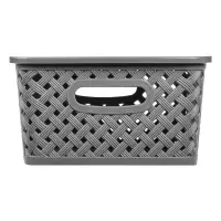 VETTA Корзина для хранения с крышкой "Сеул", 25x20x10см