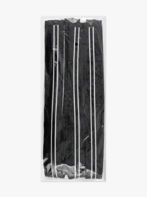 Молния &laquo;Трактор&raquo;, №5, разъёмная, замок автомат, 60 см, декоративная, чёрная