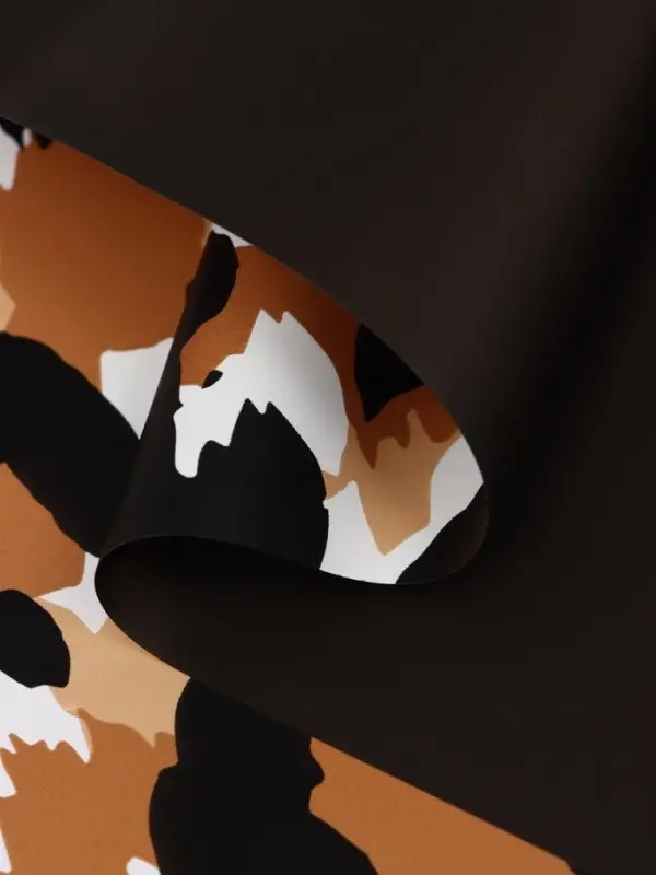 Пленка для цветов, "Эклер", бело-золотой, 57х57 см