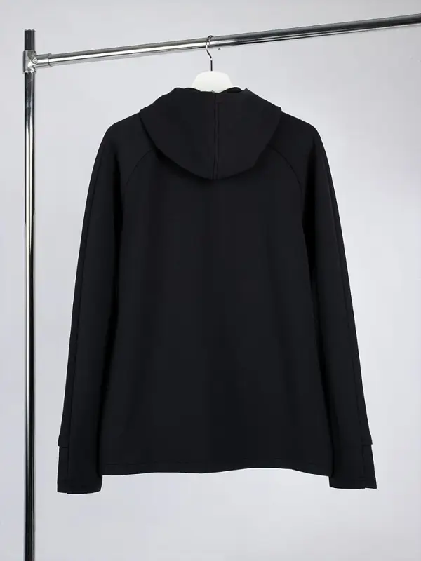 Куртка с капюшоном унисекс Begi, черная, размер S Куртка с капюшоном унисекс Begi, черная, размер S