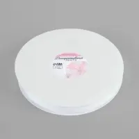 Лента бархатная, 20 мм, 18&plusmn;1 м, белая №01