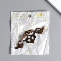 Ручка для шкатулки металл &laquo;Узорная&raquo;, под медь, 3.8&times;9.5 см