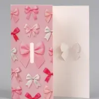 Конверт для денег &laquo;Бантики&raquo;, 16.5&times;8 см