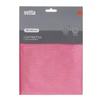VETTA Салфетка из микрофибры, для сантехники, 30х40см, 260г/кв.м.