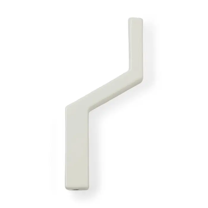 Крючок мебельный CAPPIO TRANQUILITY, однорожковый, белый