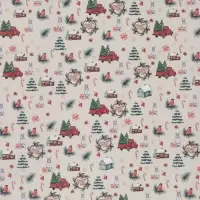 Бумага белый крафт &laquo;Волшебного Нового года!&raquo;, 1 лист, 70&times;100 см
