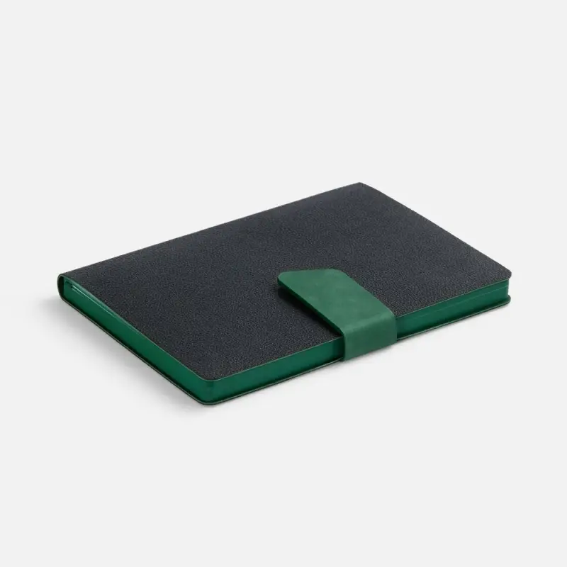 Ежедневник Boom, недатированный, черный с зеленым Ежедневник Boom, недатированный, черный с зеленым