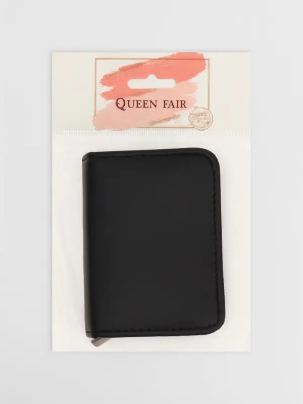 Набор маникюрный, 9 предметов, в футляре, чёрный