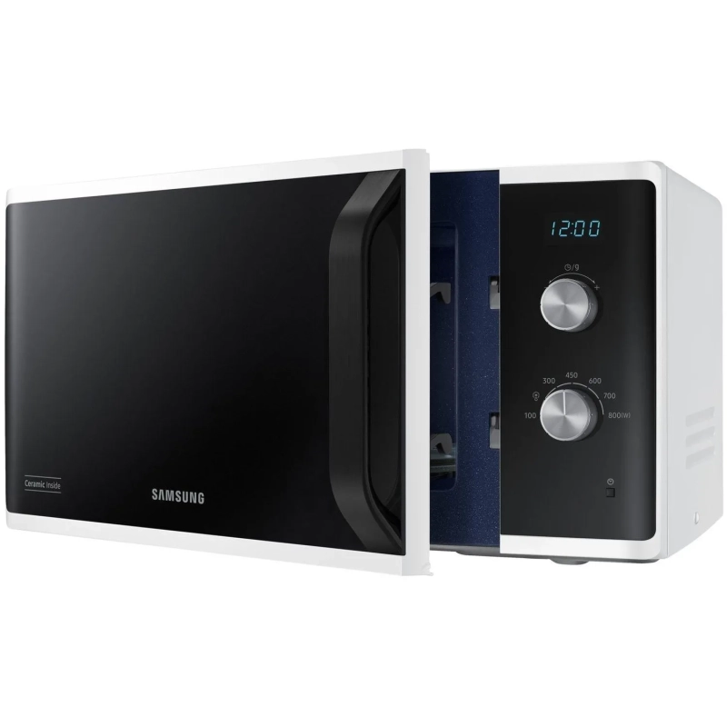 Микроволновая печь Samsung MS23K3614AW/BW, 800Вт, 23л, белый