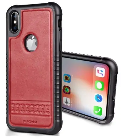 Чехол iPh XS Max кожаный Sharp Чехол iPh XS Max кожаный Sharp