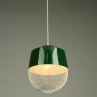 Светильник Lisa 1&times;40 Вт Е27 тёмно-оливковый 26&times;26&times;32 см